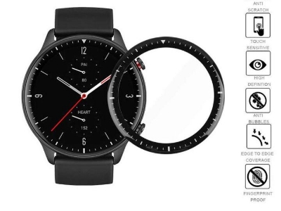 Picture of Amazfit GTR 2E Smart Watch Screen Protector Glass, Anti-Scratch Ultimate Protection for Your Watch