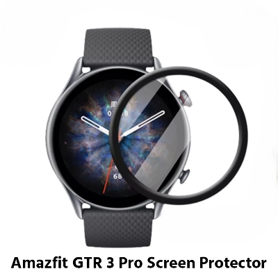 Picture of Amazfit GTR 3 Pro Smart Watch Screen Protector Glass, Anti-Scratch Ultimate Protection for Your Watch