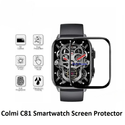 Picture of Colmi C81 Smart Watch Screen Protector Glass, Anti-Scratch Ultimate Protection for Your Watch