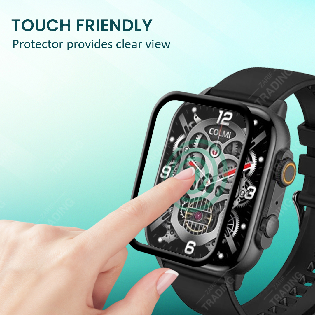 Picture of Colmi C81 Smart Watch Screen Protector Glass, Anti-Scratch Ultimate Protection for Your Watch