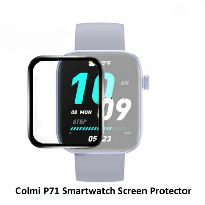 Picture of Colmi P71 Smart Watch Screen Protector Glass, Anti-Scratch Ultimate Protection for Your Watch