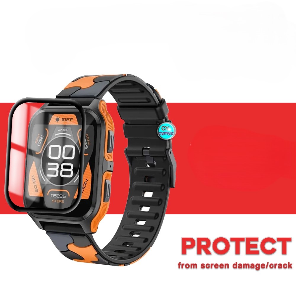 Picture of Colmi P73 Smart Watch Screen Protector Glass, Anti-Scratch Ultimate Protection for Your Watch