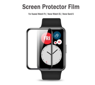 Picture of Huawei Honor band 6 Smart Watch Screen Protector Glass, Anti-Scratch Ultimate Protection for Your Watch