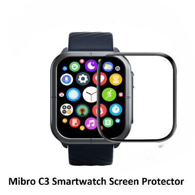 Picture of Mibro C3 Smart Watch Screen Protector Glass, Anti-Scratch Ultimate Protection for Your Watch