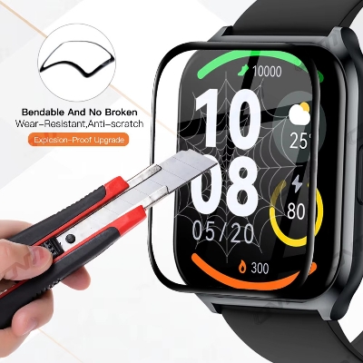 Picture of Haylou Watch 2 Pro Smart Watch Screen Protector Glass, Anti-Scratch Ultimate Protection for Your Watch