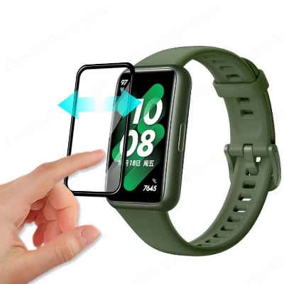 Picture of Huawei Honor band 7 Pro Smart Watch Screen Protector Glass, Anti-Scratch Ultimate Protection for Your Watch
