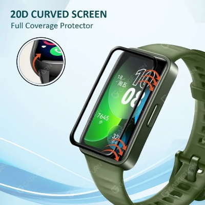Picture of Huawei Honor band 8 Smart Watch Screen Protector Glass, Anti-Scratch Ultimate Protection for Your Watch