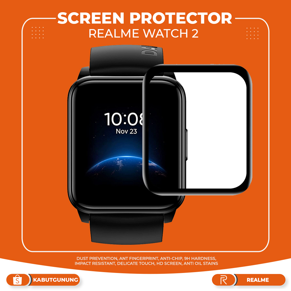 Picture of Realme Watch 2 Smart Watch Screen Protector Glass, Anti-Scratch Ultimate Protection for Your Watch