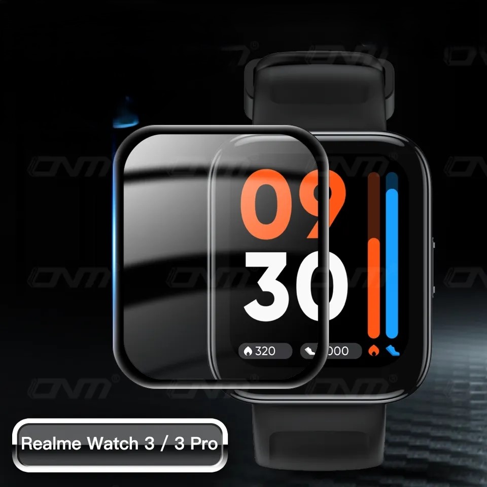 Picture of Realme Watch 3 Pro Smart Watch Screen Protector Glass, Anti-Scratch Ultimate Protection for Your Watch
