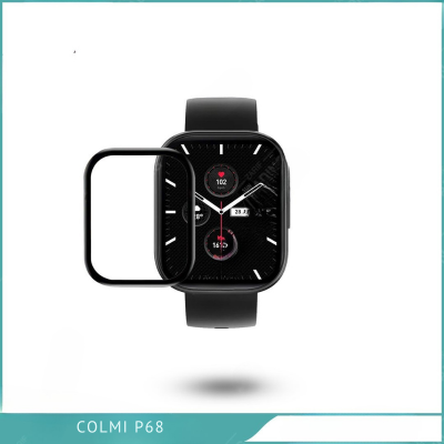 Picture of Colmi P68 Smart Watch Screen Protector Glass, Anti-Scratch Ultimate Protection for Your Watch