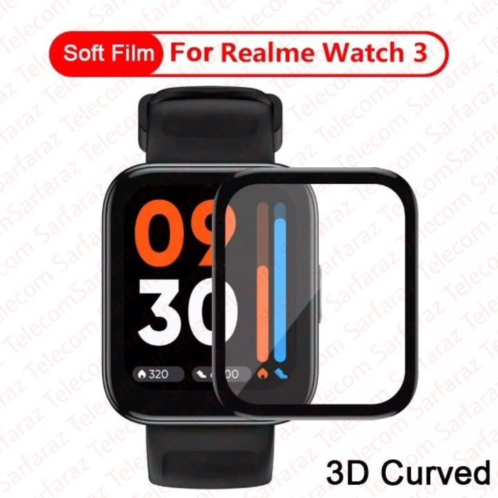 Picture of Realme Watch 3 Smart Watch Screen Protector Glass, Anti-Scratch Ultimate Protection for Your Watch