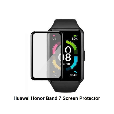 Picture of Huawei Honor band 7 Smart Watch Screen Protector Glass, Anti-Scratch Ultimate Protection for Your Watch