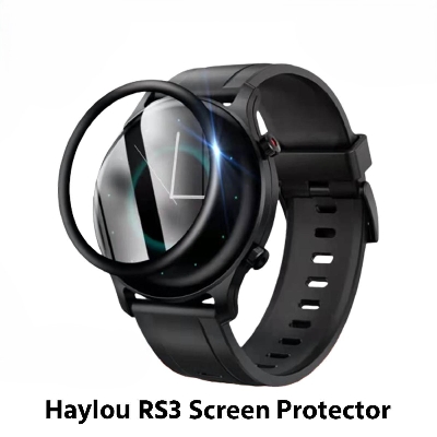 Picture of Haylou RS 3 Smart Watch Screen Protector Glass, Anti-Scratch Ultimate Protection for Your Watch