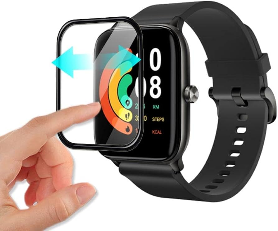 Picture of Mibro C2 Smart Watch Screen Protector Glass, Anti-Scratch Ultimate Protection for Your Watch