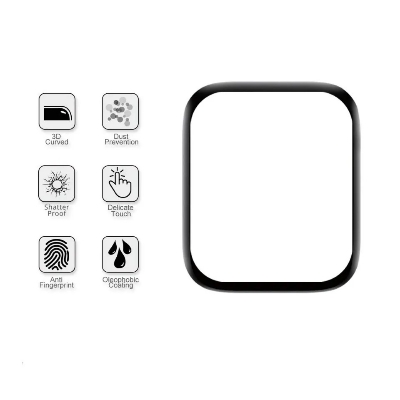 Picture of Imiki ST 1 Smart Watch Screen Protector Glass, Anti-Scratch Ultimate Protection for Your Watch