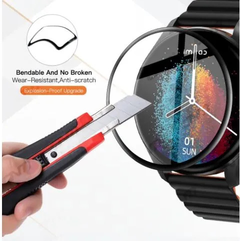Picture of Imilab W13 Smart Watch Screen Protector Glass, Anti-Scratch Ultimate Protection for Your Watch