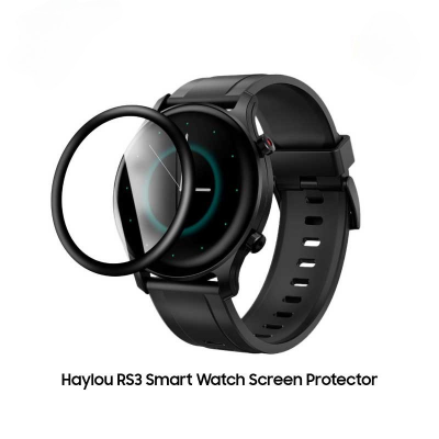 Picture of Haylou RS 3 Smart Watch Screen Protector Glass, Anti-Scratch Ultimate Protection for Your Watch