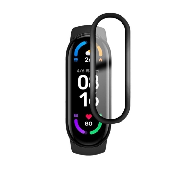 Picture of MI Band 6 Smart Watch Screen Protector Glass, Anti-Scratch Ultimate Protection for Your Watch