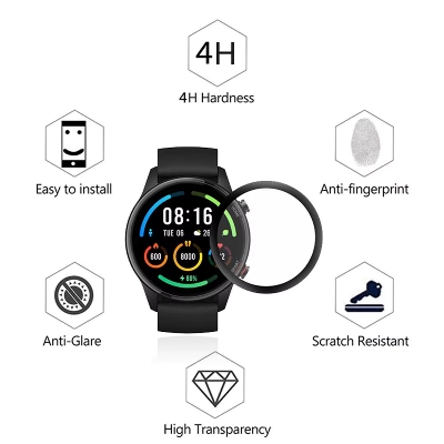 Picture of Imilab W12 Smart Watch Screen Protector Glass, Anti-Scratch Ultimate Protection for Your Watch