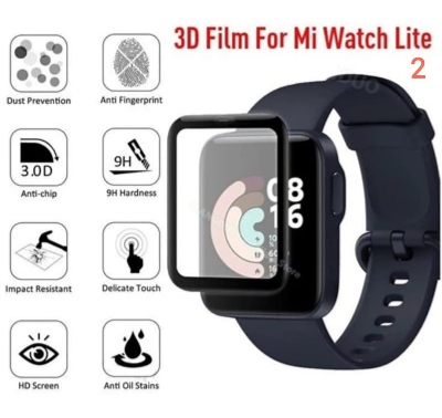 Picture of MI Watch Lite 2 Smart Watch Screen Protector Glass, Anti-Scratch Ultimate Protection for Your Watch