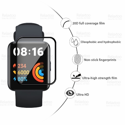 Picture of MI Watch Lite 2 Smart Watch Screen Protector Glass, Anti-Scratch Ultimate Protection for Your Watch