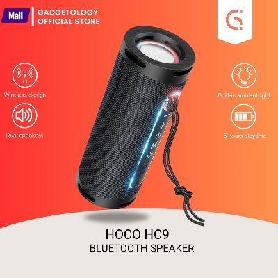 Picture of Hoco HC9 Wireless Speaker Dazzling Pulse Sports Portable Bluetooth Loudspeaker with Colorful Ambient Light