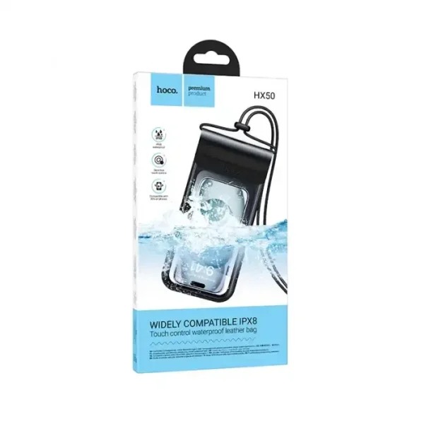 Picture of Hoco HX50 Leather Waterproof Phone Bag