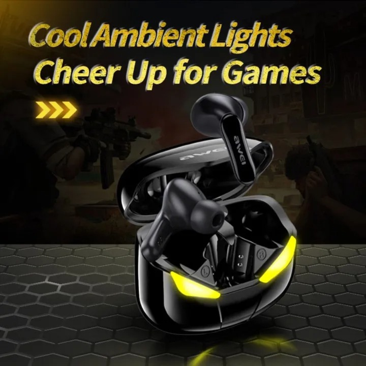 Picture of AWEI T35 TWS Gaming Earbuds Earphones with charging cases
