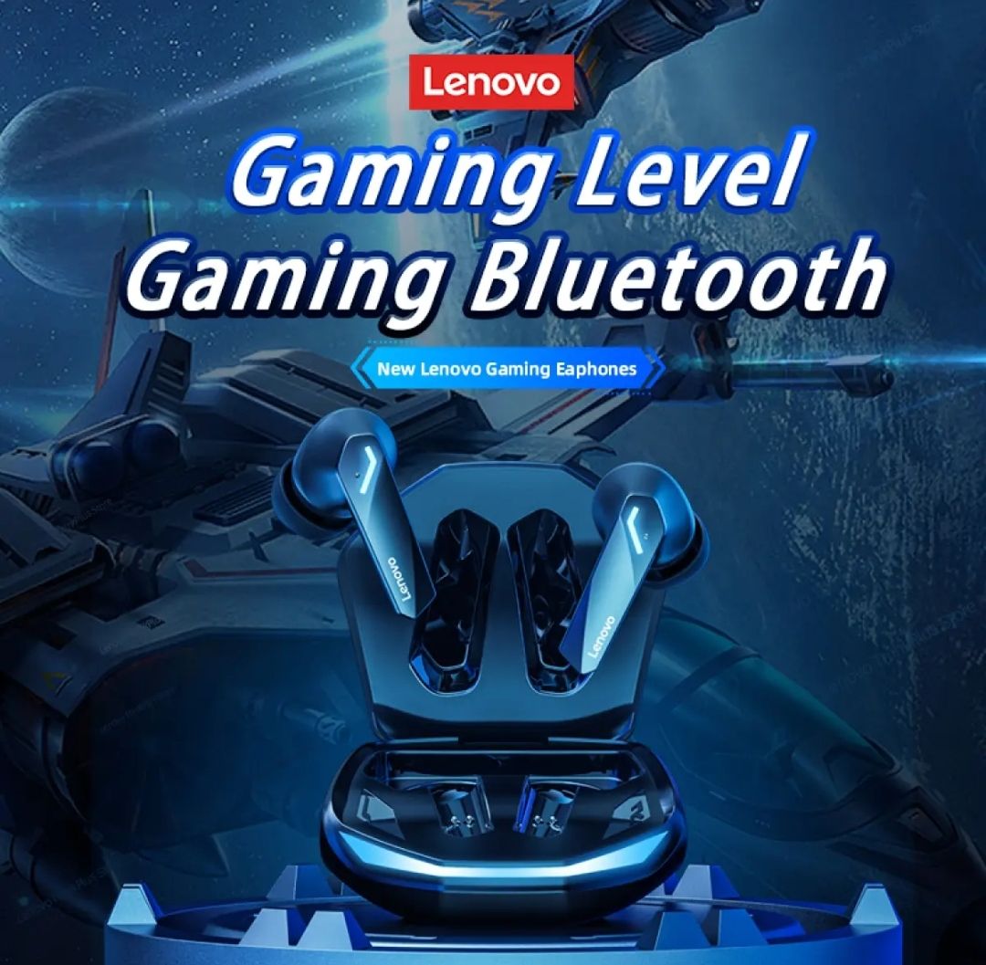Picture of Lenovo GM2 Pro Bluetooth Wireless Earbuds Low Latency Headphones HD Call Dual Mode Gaming Headset With Mic
