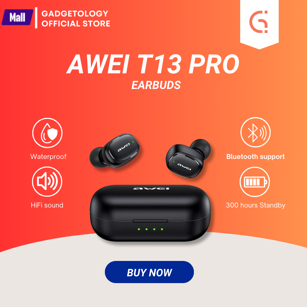 Picture of Awei T13 Pro TWS Waterproof Touch Sports Earbuds