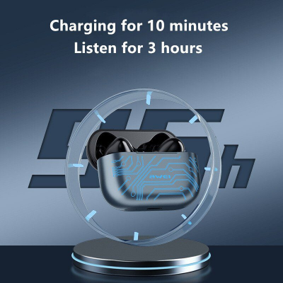 Picture of Awei T29 Pro True Wireless Games Earbuds With RGB Charging Case