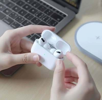 Picture of Hoco EW05 Plus Airpod Pro Noise Cancelling Earbuds True Wireless Bluetooth Earphone Headset ANC TWS Earbuds