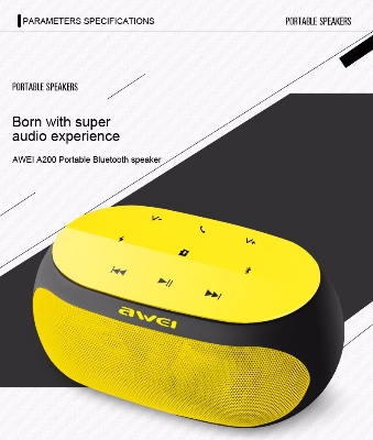 Picture of Awei Y200 HiFi Wireless Bluetooth Speaker 9w