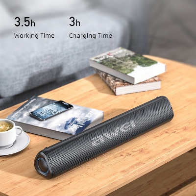 Picture of Awei Y333 Portable Bluetooth Speaker - Heavy Bass Stereo Sound Bar