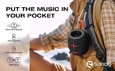 Picture of Sanag M11 IPX7 Waterproof Outdoor Portable Mini Bluetooth Speaker