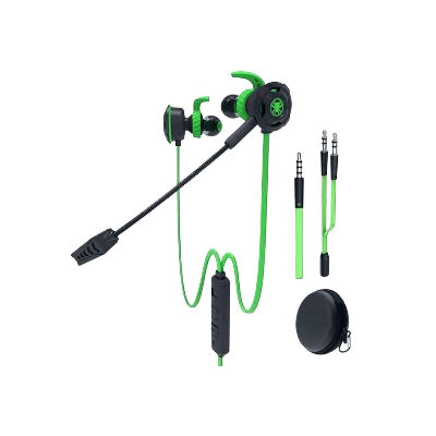 Picture of Plextone G30 Wired 3.5mm In-Ear Dual Mic Strong Bass Gaming Headset with 3 Pair Eartips