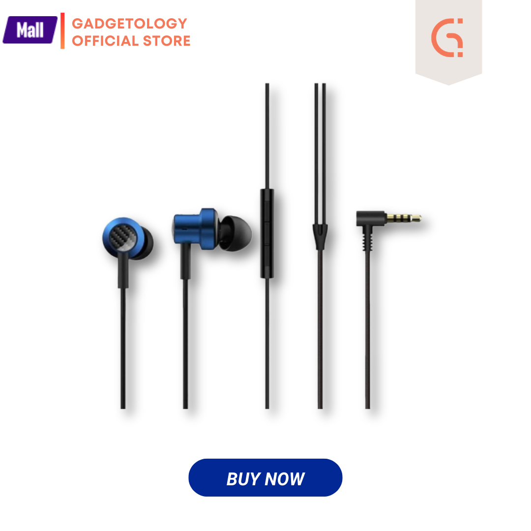 Picture of Xiaomi Mi Dual Dynamic Driver Magnetic Earphone Mi 3.5mm Wired In-Ear Headphones with Mic Mijia Double-action Coil Earphones Noise-Canceling Earbuds Lightweight Sports Headset