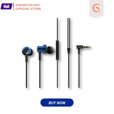 Picture of Xiaomi Mi Dual Dynamic Driver Magnetic Earphone Mi 3.5mm Wired In-Ear Headphones with Mic Mijia Double-action Coil Earphones Noise-Canceling Earbuds Lightweight Sports Headset