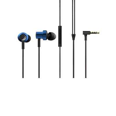 Picture of Xiaomi Mi Dual Dynamic Driver Magnetic Earphone Mi 3.5mm Wired In-Ear Headphones with Mic Mijia Double-action Coil Earphones Noise-Canceling Earbuds Lightweight Sports Headset