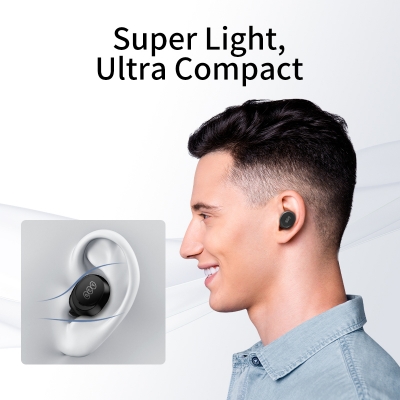 Picture of QCY ArcBuds Lite TWS Earbuds BT 5.3 32 Hours Battery Life ENC for HD Calling and QCY APP Customizable Control Wireless Bluetooth Earphones HT07 Lite/T17 for Men and Women