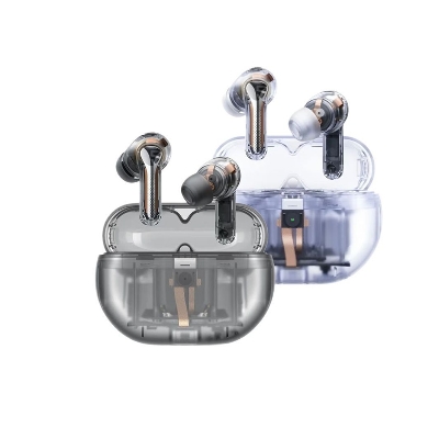 Picture of SoundPEATS Capsule 3 Pro Earbuds Futuristic Translucent Bluetooth 5.3 Wireless Earphones LDAC 6 Mic 43dB Hybrid Noise-Cancellation Gaming Mode Up to 8 hours Playtime