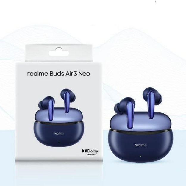 Picture of Realme Buds Air 3 Neo Earphone[Global Version] 30-hour Long Battery Life AI ENC Call Noise Cancellation 88ms Ultra-low Latency Earbuds