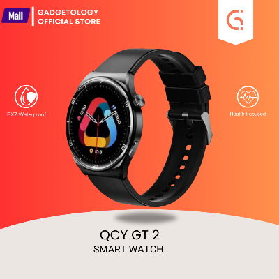 Picture of QCY GT2 Smart Watch 1.43inch AMOLED Display Zinc Alloy Watch Frame Bluetooth Calling Playback 24 Hours Rate & Sleep Monitor100+ Sports Modes Smartwatch for Men and Women