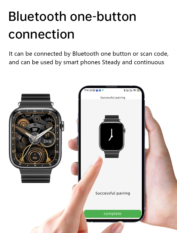 Picture of WS-S9 Max Smart Watch Bluetooth Calling 2.2" Inch Amoled Display IP68 Waterproof Fitness Tracker Watch for Men and Women