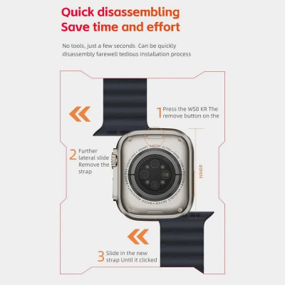 Picture of T10 Ultra Smart Watch Bluetooth Calling Infinite Display Series 8 Ultra Screw 49mm Waterproof SmartWatch for Men Women Sport Watch