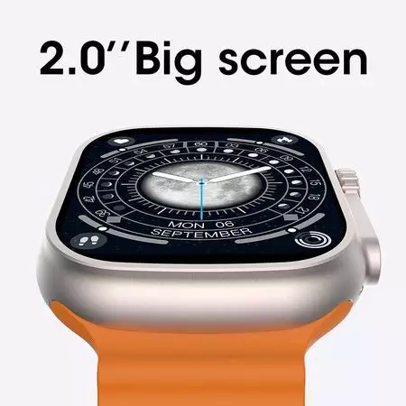 Picture of Phone Call Message Multiple Sports Mode Smartwatch with Microwear W68 Ultra 2.0 Inch IPS display - Effortless Usage