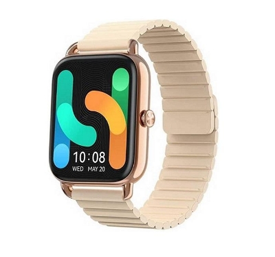 Picture of Haylou Rs4 Plus Black Smart Watch 1.78 inch Retina AMOLED display 368*448 Pixel Craft with Metal 105 Sports Mode 100 + Online Watch Face and Customized Watch Face SPO2 Heart Rate Monitor