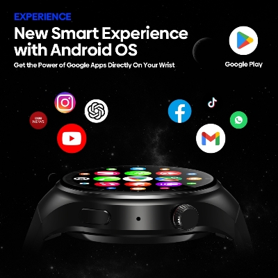 Picture of Zeblaze Thor Ultra 4G Android Smart Watch 1.43 inch AMOLED Screen RAM 2GB ROM 16GB Google Play Store Wifi Sports Mode SPO2 Sensor Smartwatch