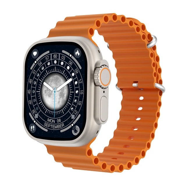 Picture of WIWU SW01 Ultra Wireless Charging Bluetooth Full Touch Screen Smart Watches Compatible with Android iOS