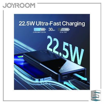 Picture of JOYROOM JR-QP192 22.5W Power Bank 20000MAH PD 20W Super Fast Charging 2 Input 3 Output LED Digital Display Battery
